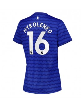 Everton Vitaliy Mykolenko #16 Replika Hemmakläder Dam 2025-26 Kortärmad